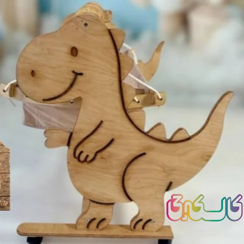 تخت و گهواره کودک مدل دایناسور 2