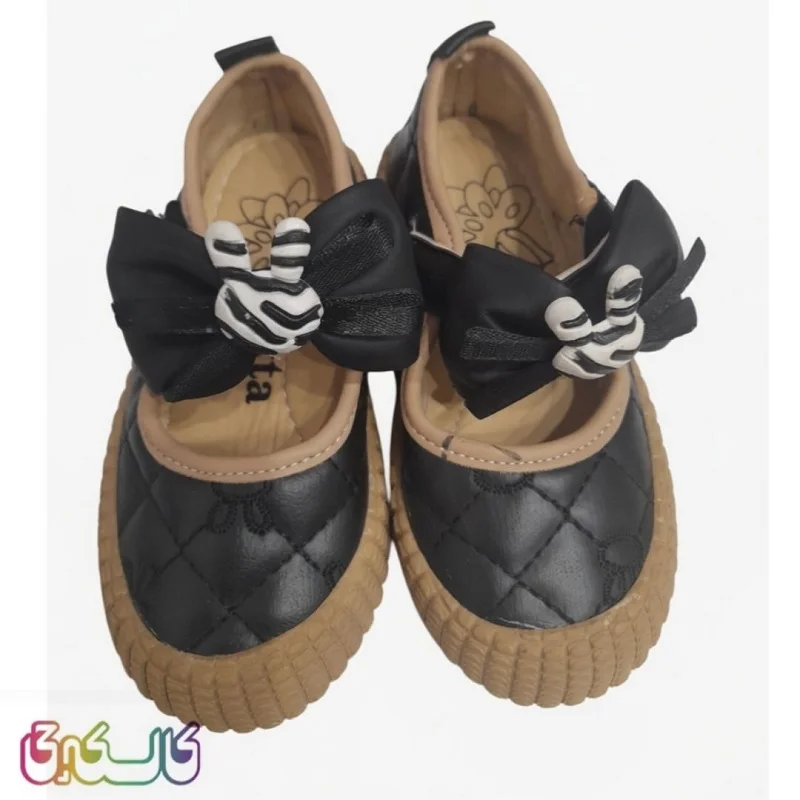 کفش فانتزی لژ رنگی پاپیون دار 2
