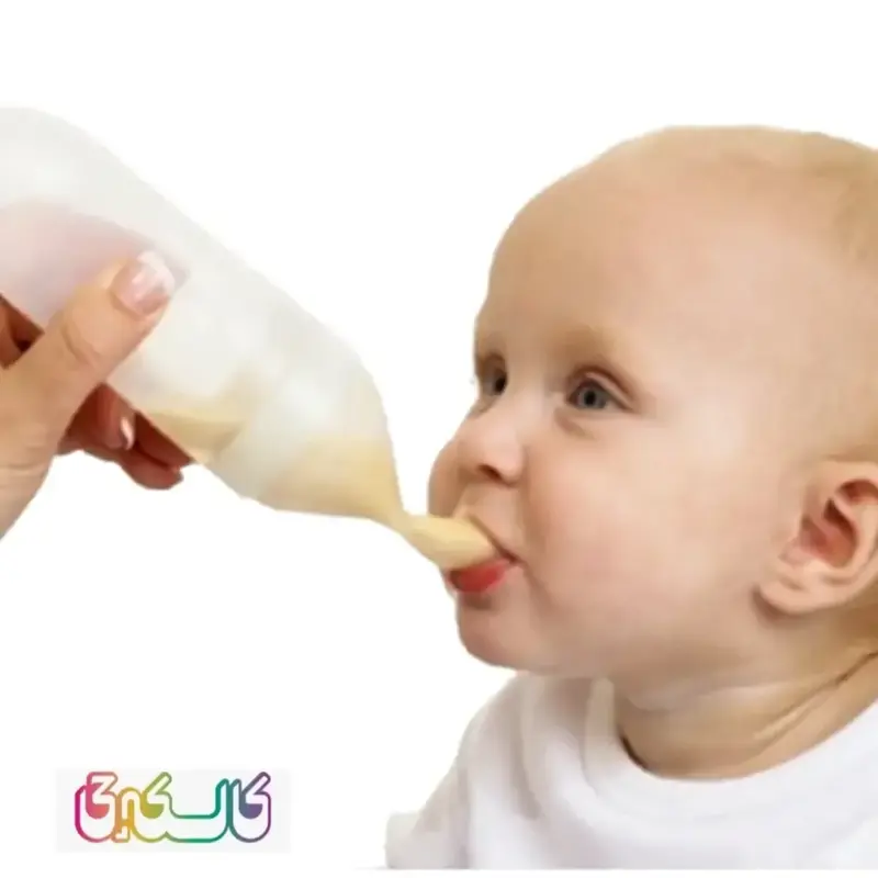 سرلاک خوری سیلیکونی نوزاد بیبی لند 2