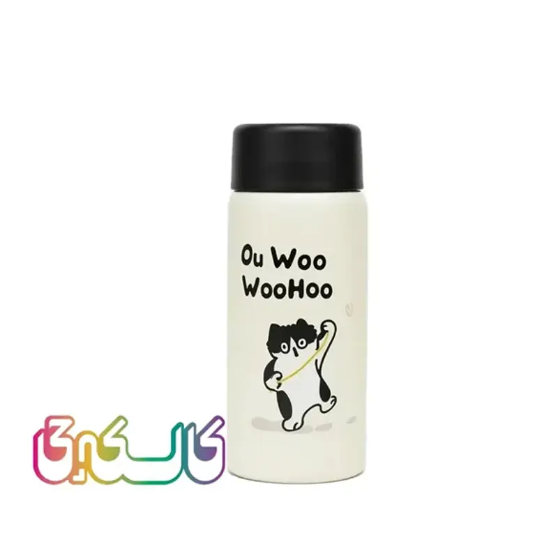 فلاسک کودک 550 میل طرح گربه