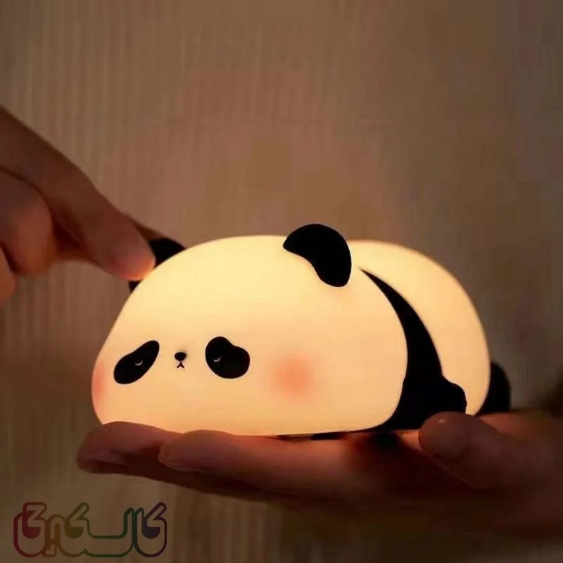 چراغ خواب سیلیکونی چیکو نی نی مدل پاندای خوابیده 2