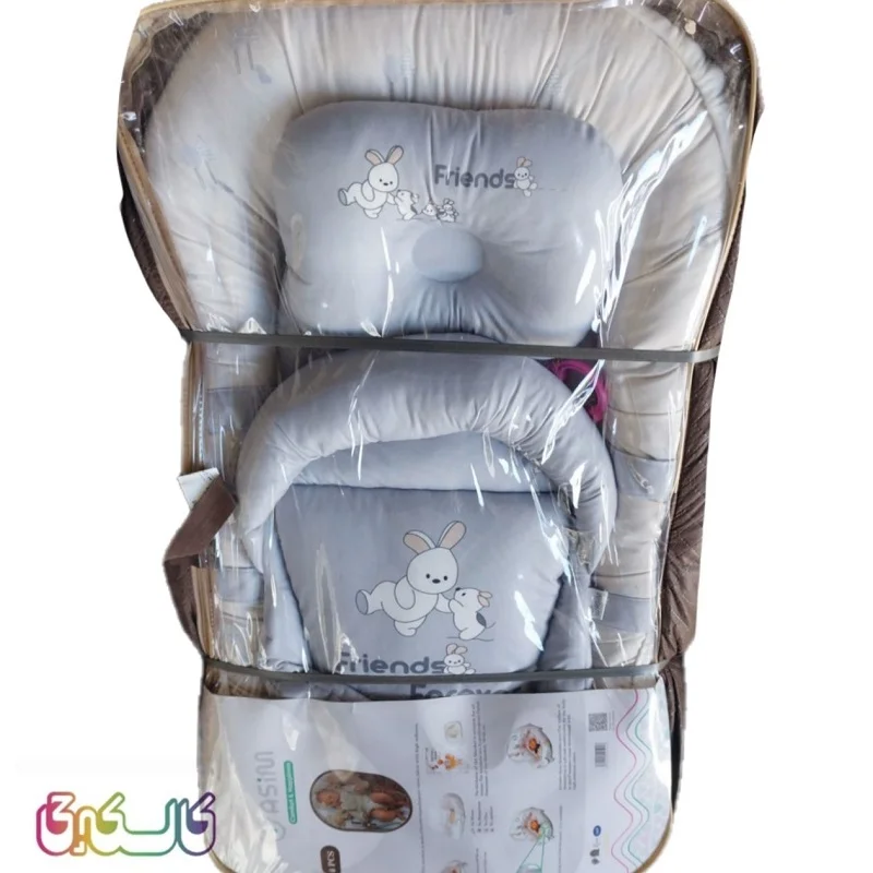 سرویس خواب مخمل گارد دار شش تکه نوزاد آسیم 2