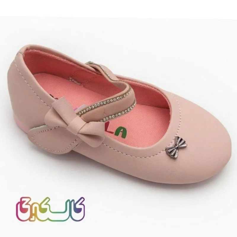 کفش دخترانه بغل پاپیونی 2