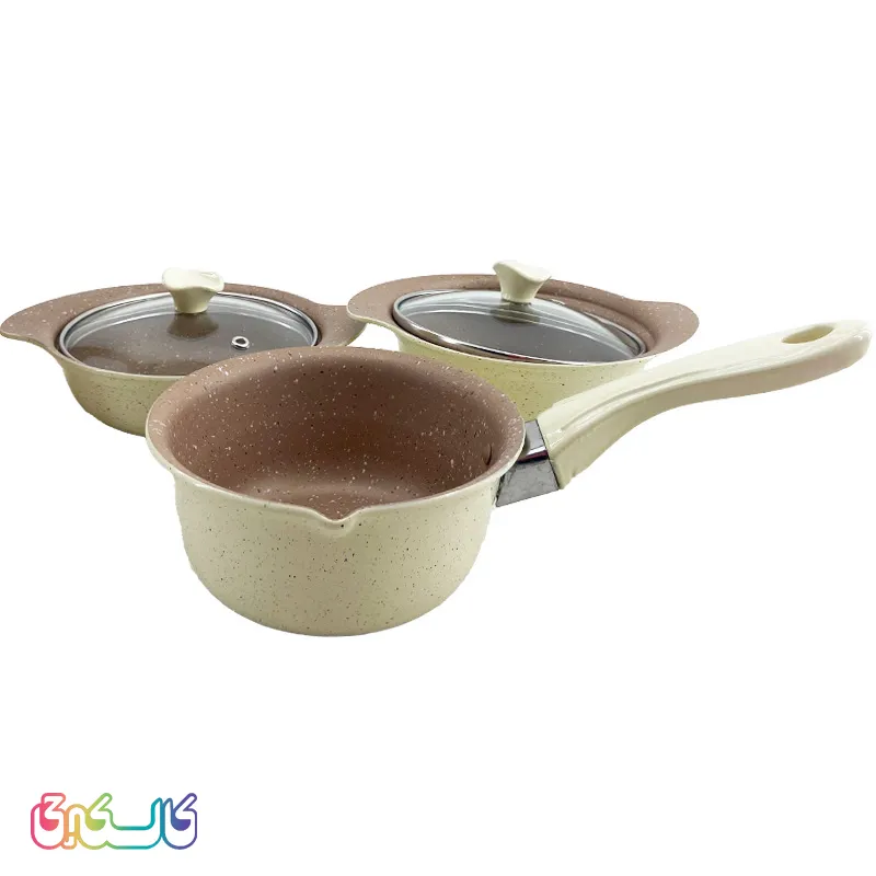 سرویس قابلمه چدن کودک چیکو 5 تکه 3