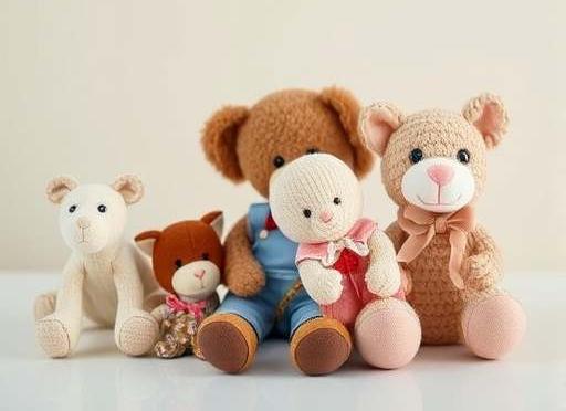 عروسک های پارچه ای