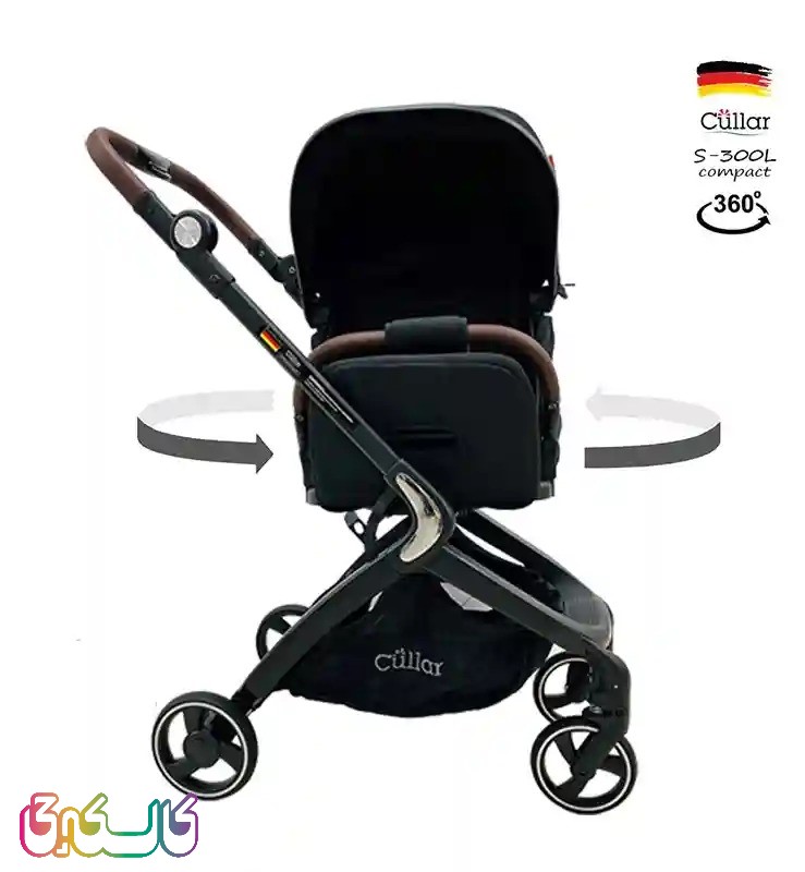 کالسکه چرخشی 360 درجه cullar