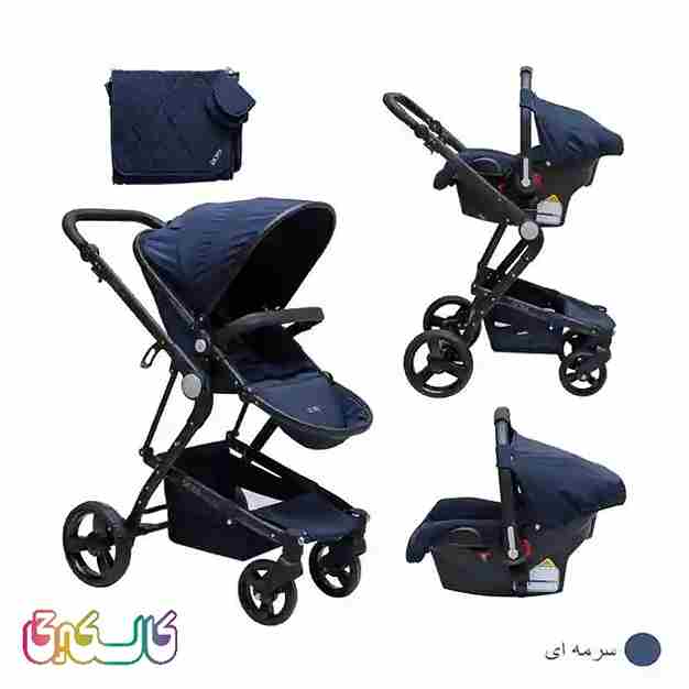 کالسکه دلیجان با کریر و ساک لوازم