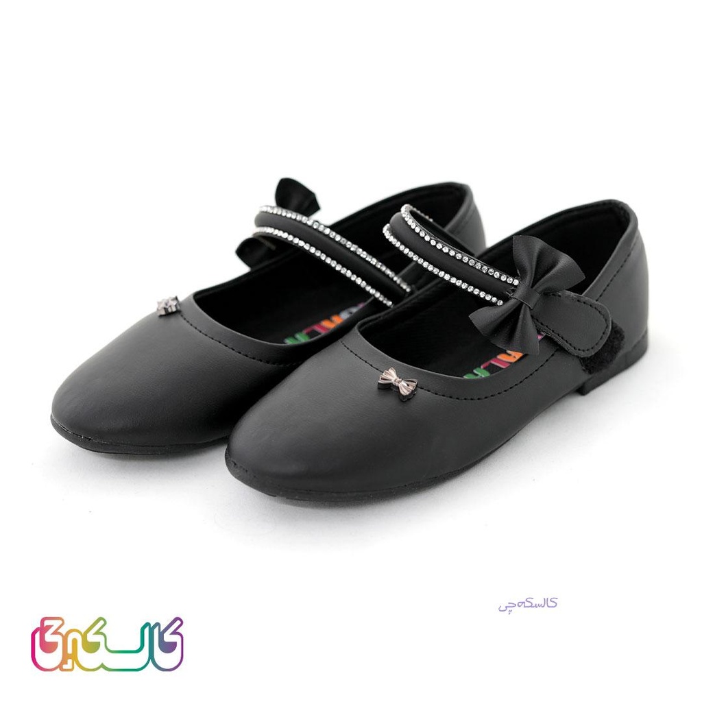 کفش نگین دار پاپیونی