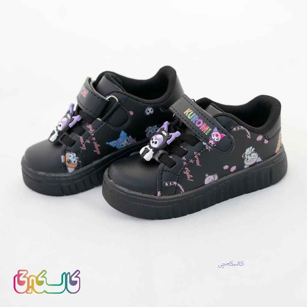 کفش دخترانه مشکی  فانتزی