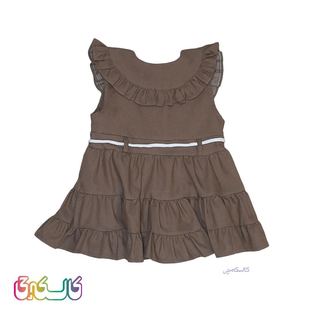 پیراهن چین دار تابستانی