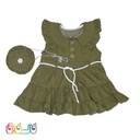 لباس دخترانه با کیف پارچه ای