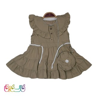 پیراهن بچه گانه دکمه دار