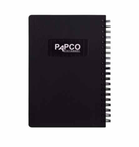 دفترچه یادداشت 100 برگ پاپکو مشکی