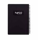 دفترچه یادداشت 100 برگ پاپکو مشکی
