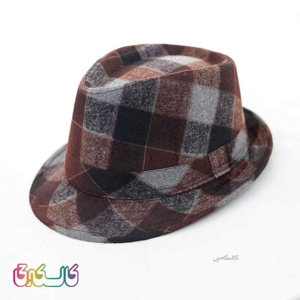 کلاه شاپو چهارخانه