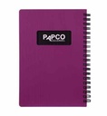 دفترچه یادداشت 100 برگ پاپکو بنفش