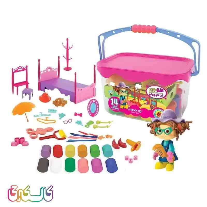 خمیر بازی آریا با ابزار