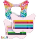 مداد رنگی براق