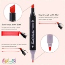 ماژیک راندو تاچ مدل Kaikai بسته 168 عددی