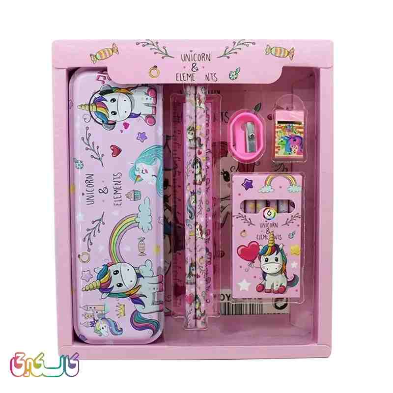 لوازم تحرير يونيکورن صورتی