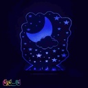 چراغ خواب طرح آسمان شب مدل هفت رنگ