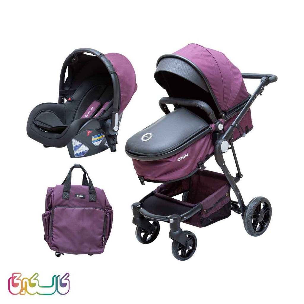 کالسکه دو طرفه هیرو پلاس دلیجان