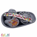 سطل و لگن کودک ست حمام آسیا