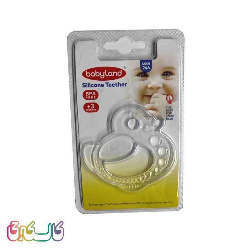 دندانگیر سیلیکونی اردکی سفید