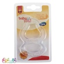 دندانگیر سیلیکونی طرح ساده سفید