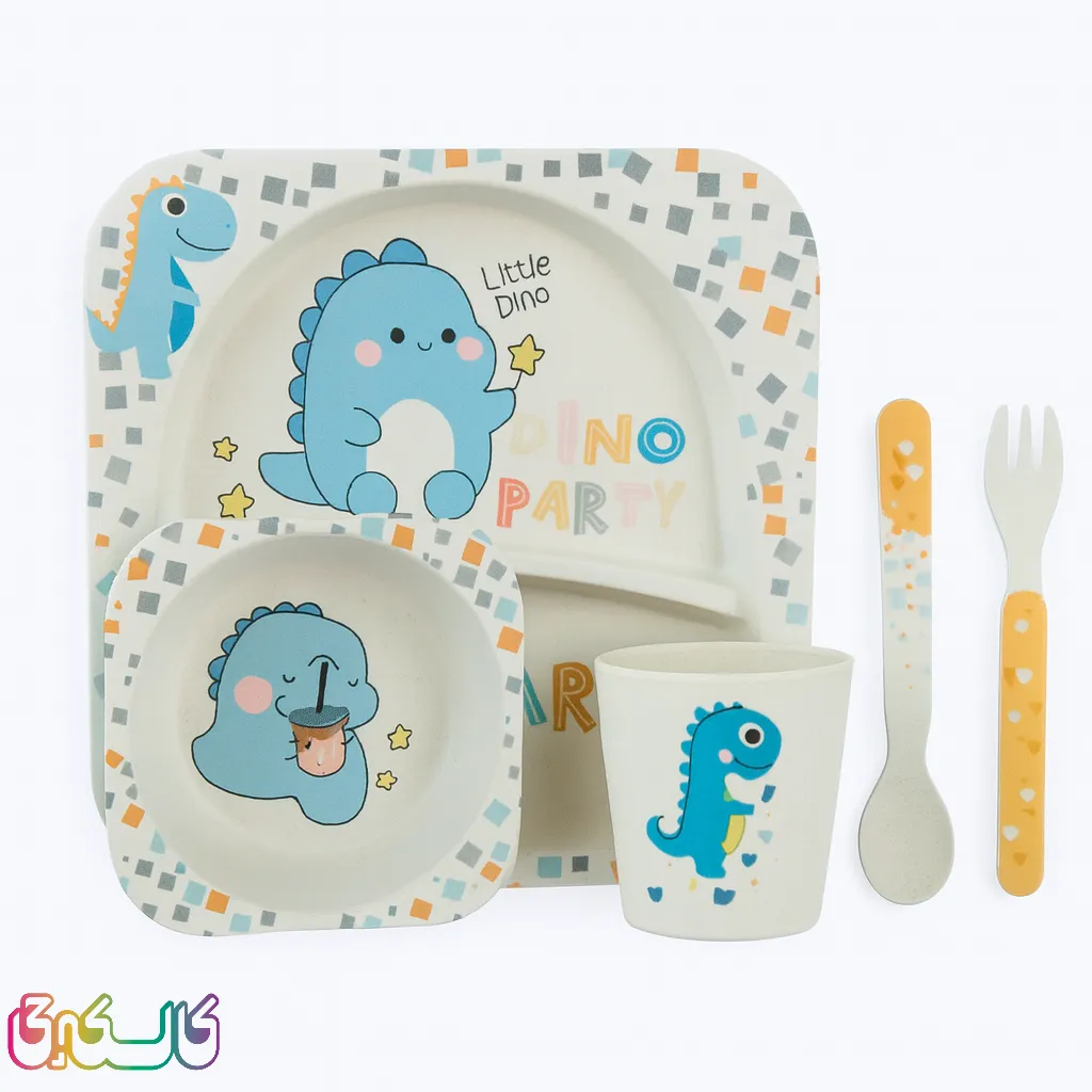 ظروف کودک مربع کوکو مناسب ۶ ماه تا ۴ سال