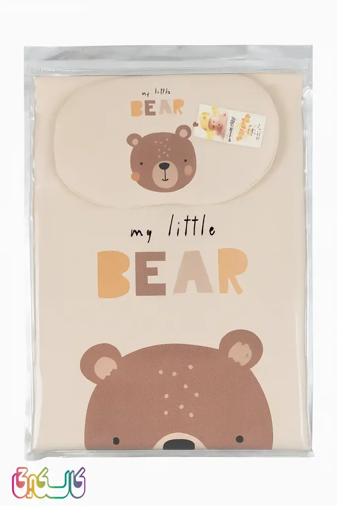 زیر انداز تعویض بالش دار طرح خرسی