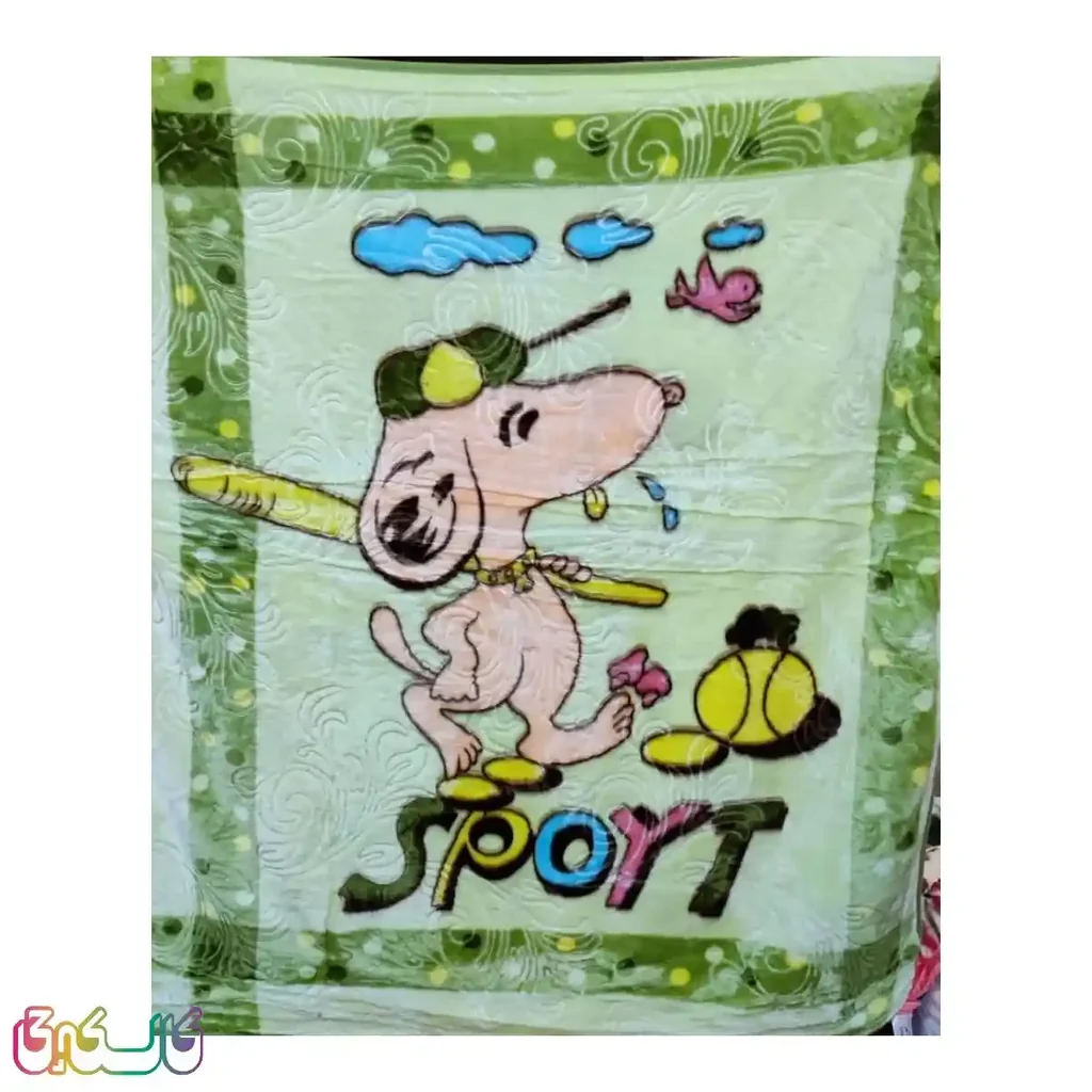 پتو اسپوتی سبز