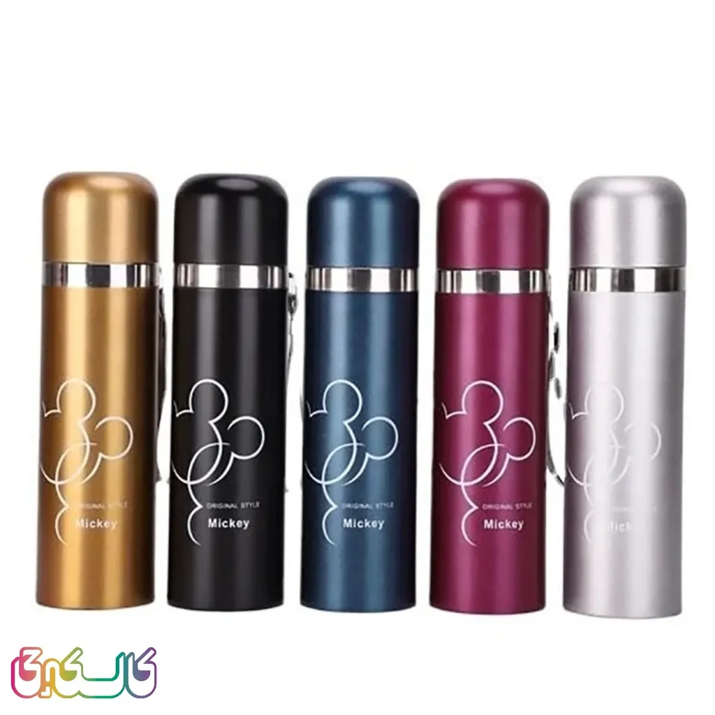 فلاسک کودک استیل 500 میل طرح میکی کد 16