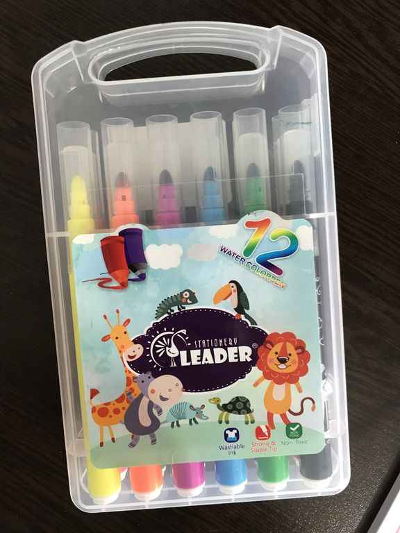 ماژیک نقاشی 12 رنگ لیدر