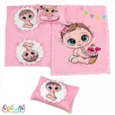 سرویس خواب نوزاد بیبی بورن رنگی