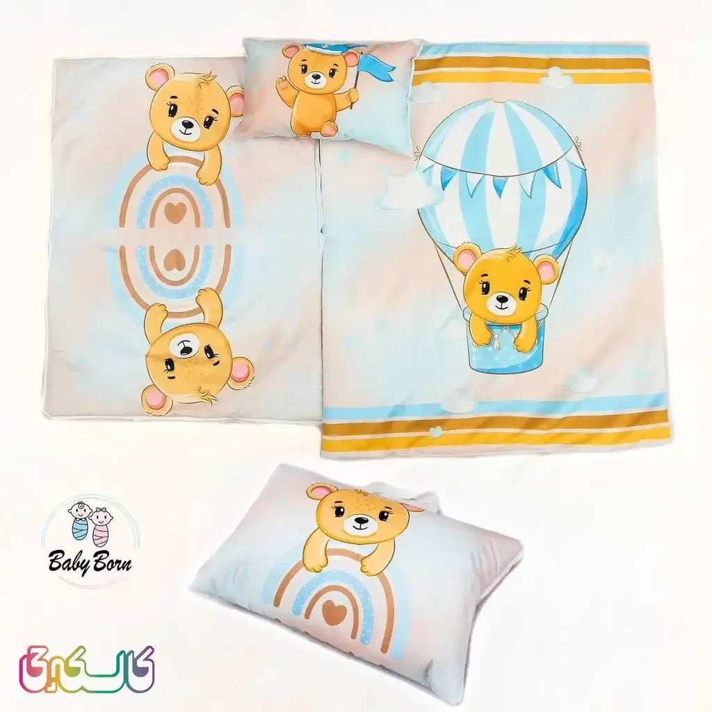 تشک و بالش سرویس خواب بیبی بورن