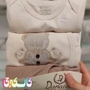 ست لباس نوزادی ۳ تیکه پنبه ای دانالو