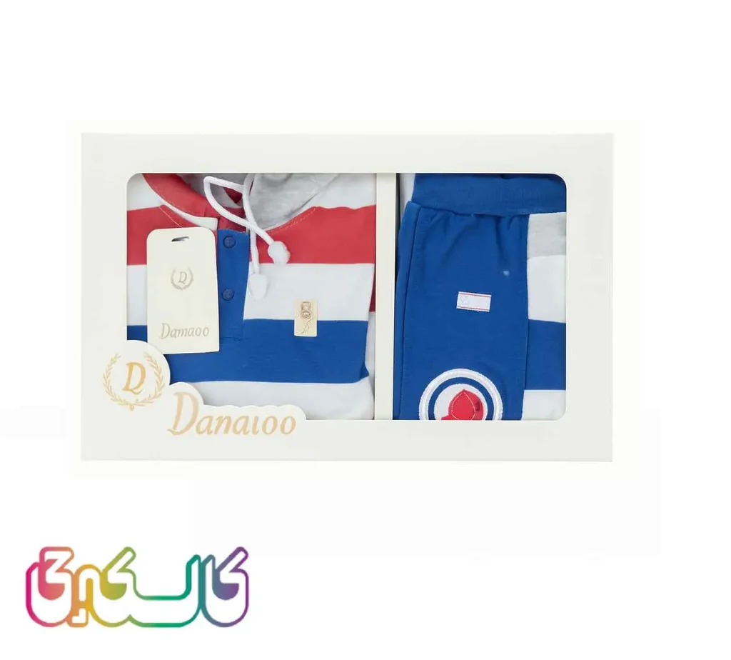 ست لباس نوزادی ۵تیکه دانالو مدل تامی