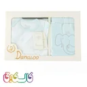 ست لباس نوزادی ۵تیکه دانالو فیل سفید و سبز