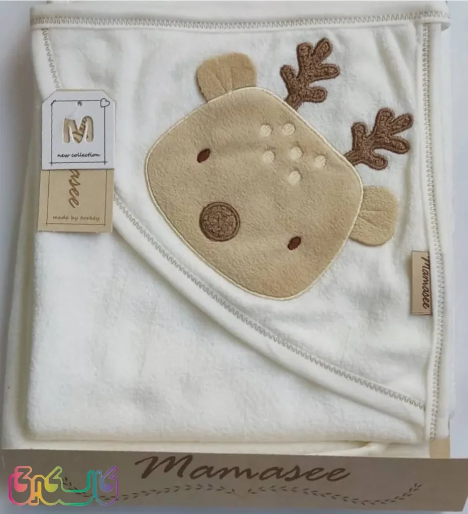 حوله کلاه دار ماماسی طرح گوزن