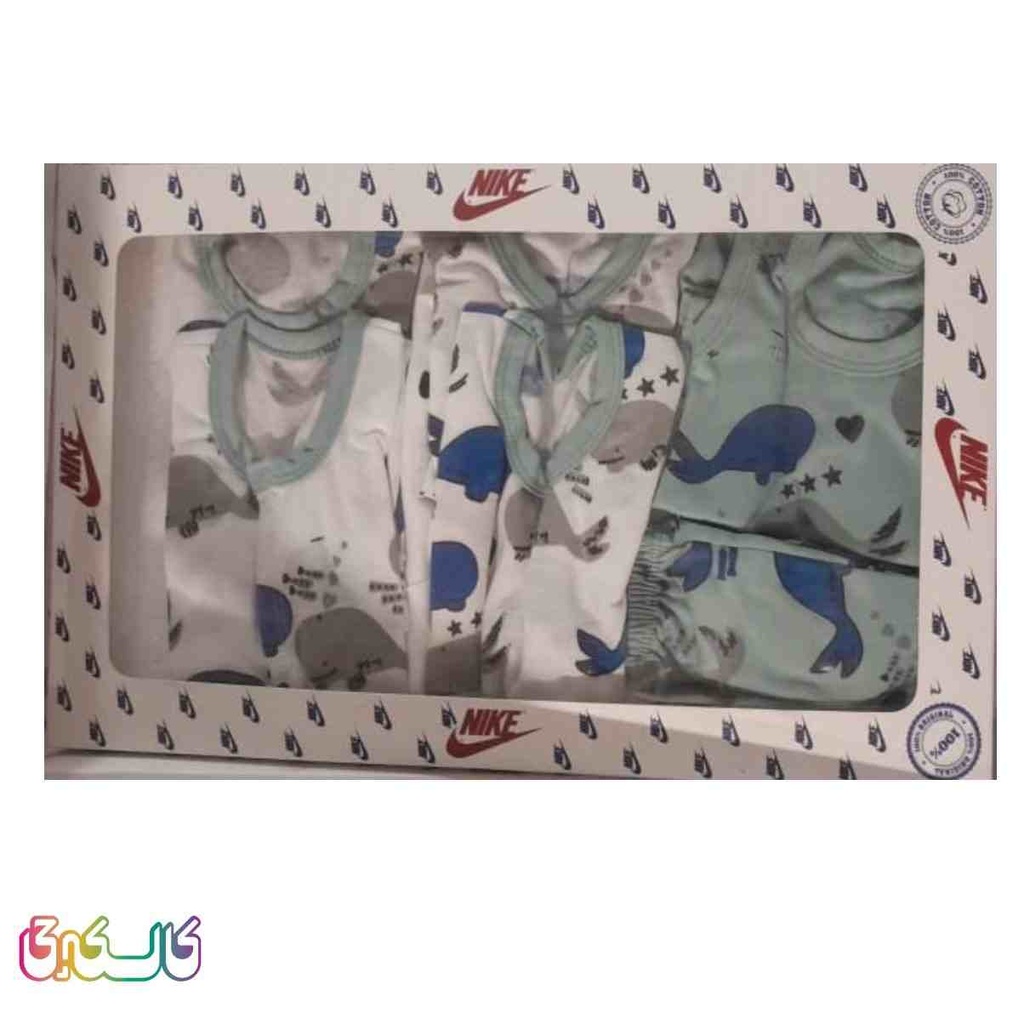 جعبه لباس کامل نوزادی برای بیمارستان
