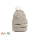 کلاه بافت کودک طرح خرس توپولی