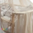 تخت چوبی کودک الیزابت