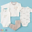 لباس نوزاد پسرانه نیلی