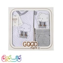 ست لباس نوزادی 5 تیکه گود مارک طرح فیل