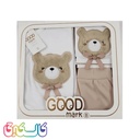 ست لباس نوزادی 5 تیکه گود مارک طرح تدی