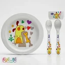 ست غذاخوری رنگی و قابل شست‌وشو