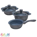 سرویس قابلمه چدن هسل چیکولند