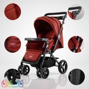 ست 3 تکه تشک کالسکه، کوله پشتی و کریر