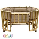 تخت کنار مادر چوب راش مقاوم